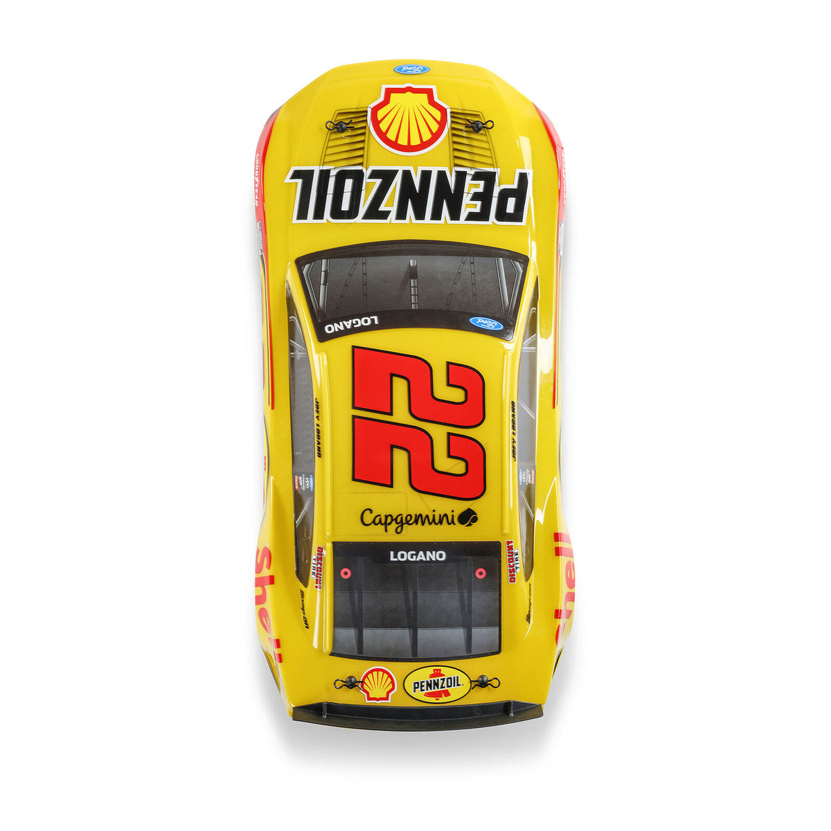 LOS1122522 1/12 NASCAR 2025 Joey Logano No. 22 Shell (Battery & Charger Included)