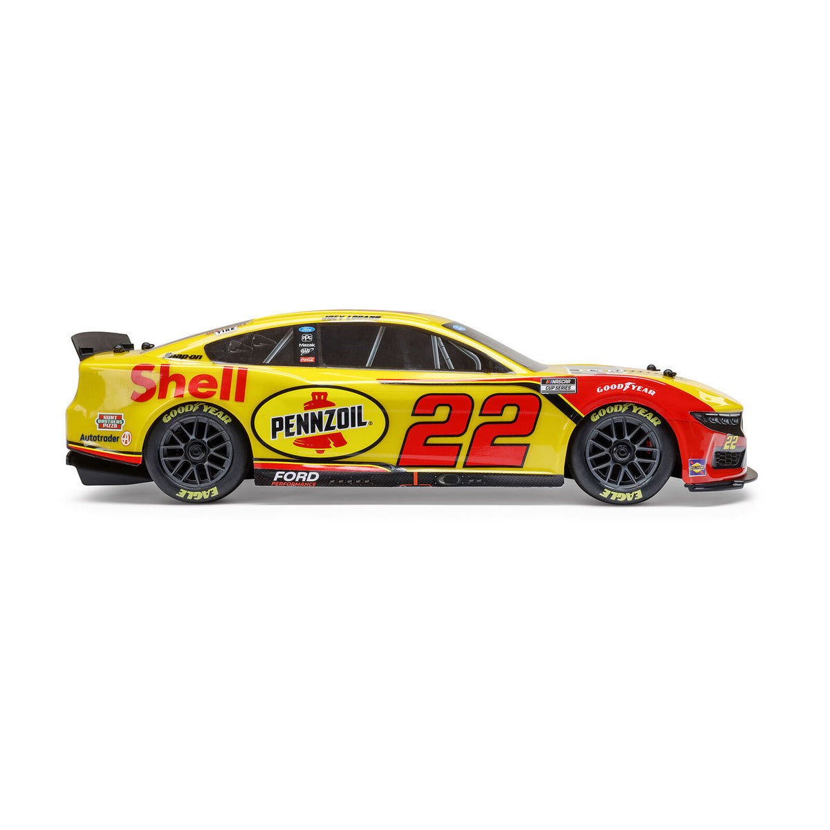 LOS1122522 1/12 NASCAR 2025 Joey Logano No. 22 Shell (Battery & Charger Included)