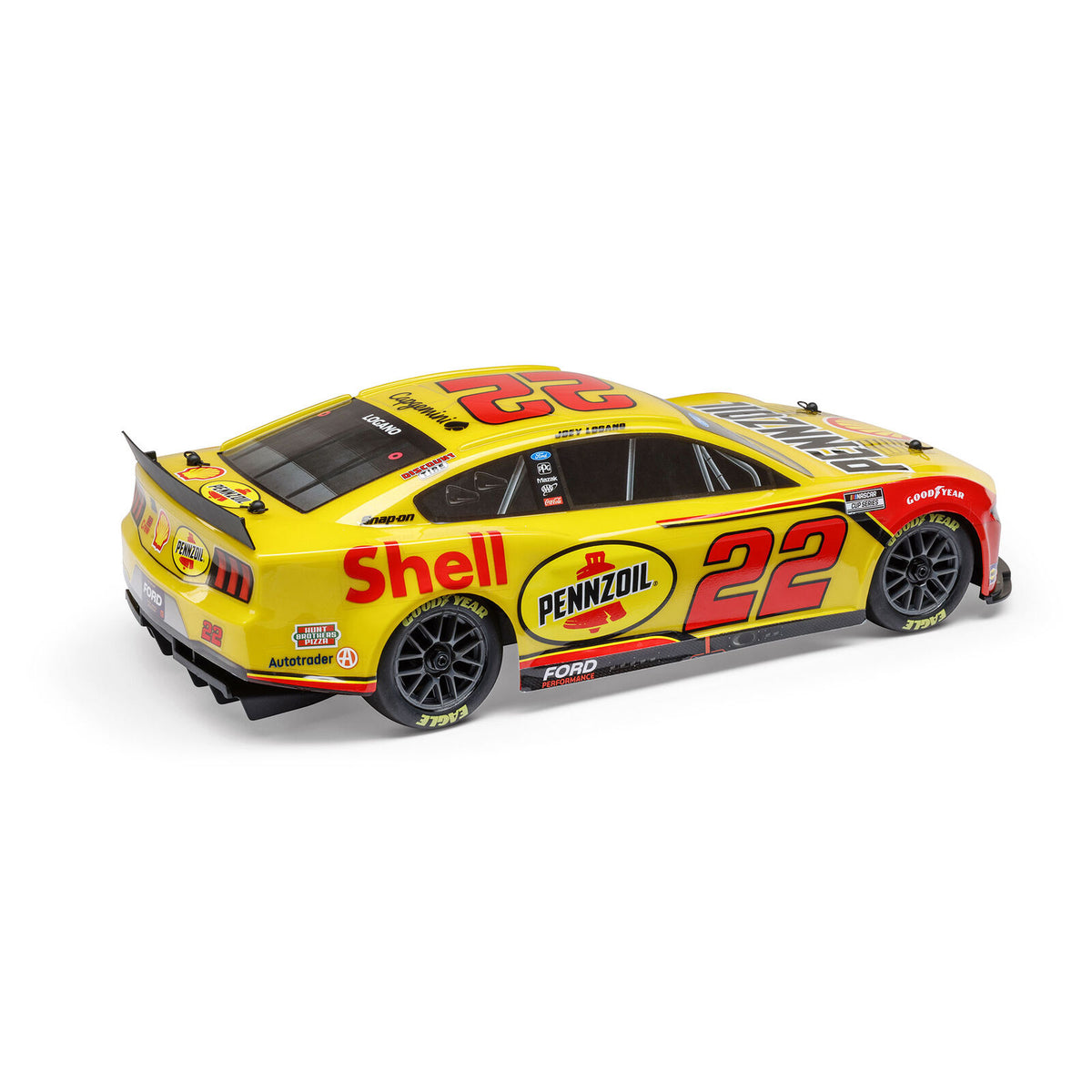 LOS1122522 1/12 NASCAR 2025 Joey Logano No. 22 Shell (Battery & Charger Included)