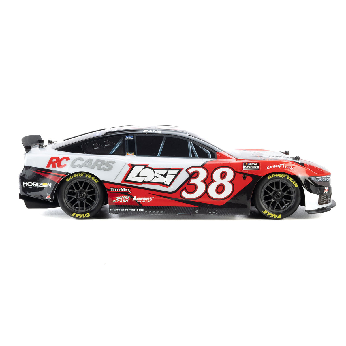 LOS1122638 1/12 NASCAR 2026 Zane Smith No. 38 Ford Mustang (Battery & Charger Included)