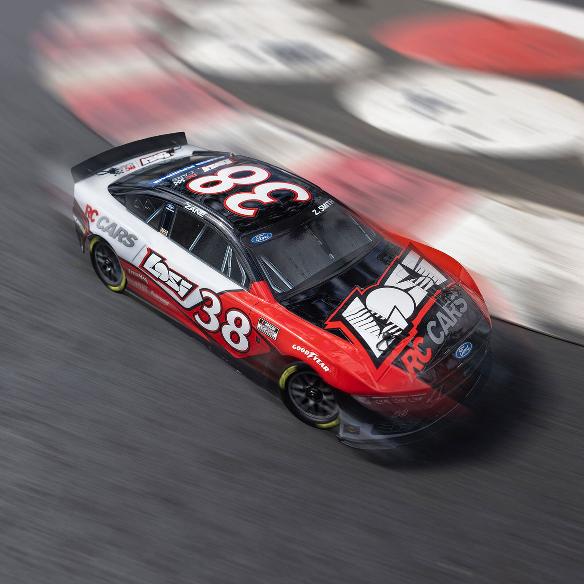 LOS1122638 1/12 NASCAR 2026 Zane Smith No. 38 Ford Mustang (Battery & Charger Included)