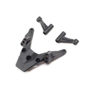 FR Bulkhead / FR Brace Left Right  Mini-T 2.0 Mini-B - LOS211011 - LOS211011