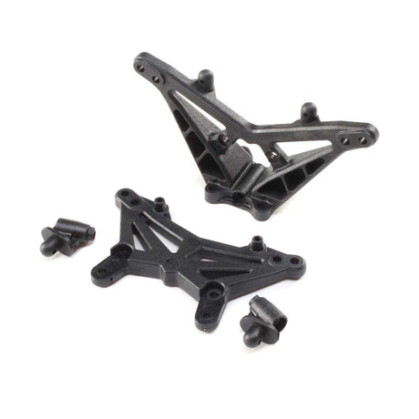 Front & Rear Shock Tower: Mini-T 2.0 - LOS214011 - LOS214011