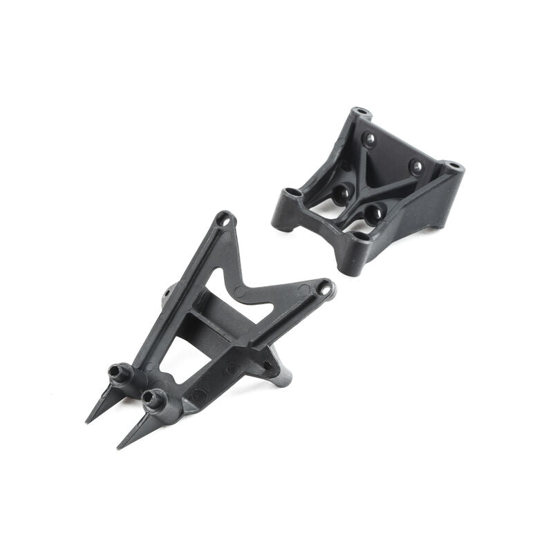 LOSA231007 Front Upper Arm/Shock Mount, RR Chassis Brace: BR