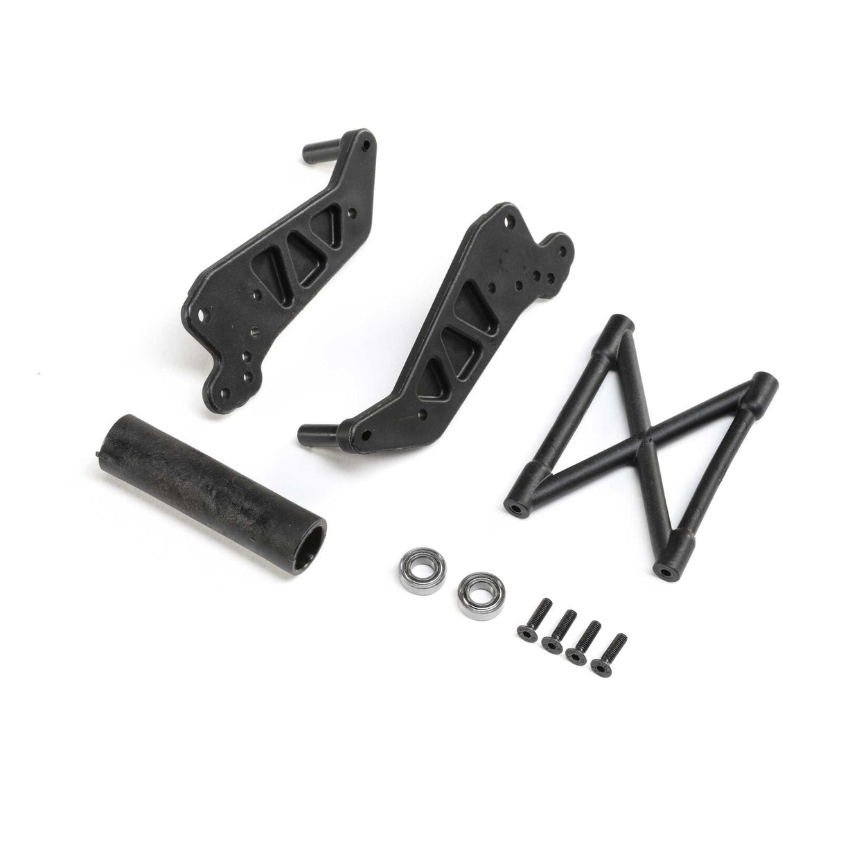 Wheelie Bar Set, Black: LMT - LOS241052
