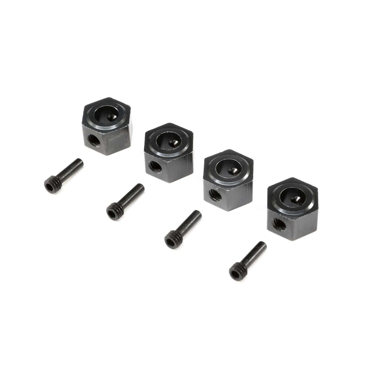 12mm Machined Wheel Hex (4): LMT - LOS343200