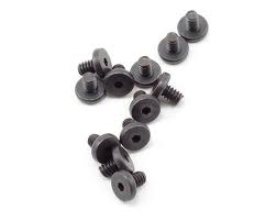 LOSA6253 4-40 x 4mm Droop Screw: 8T 2.0