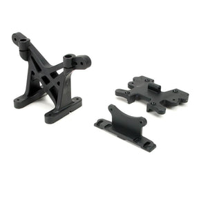 Front/Rear Shock Tower w/Pin Mounts: LST, AFT (LOSB2151) - LOSB2151