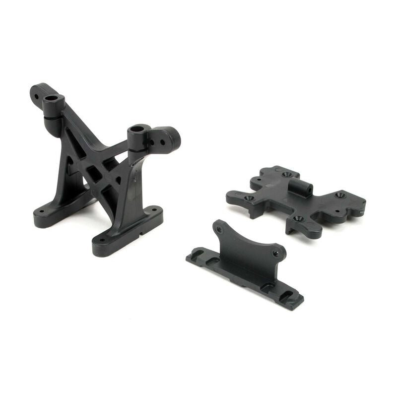 LOSB2151 F/R Shock Tower & Pin Mounts: LST