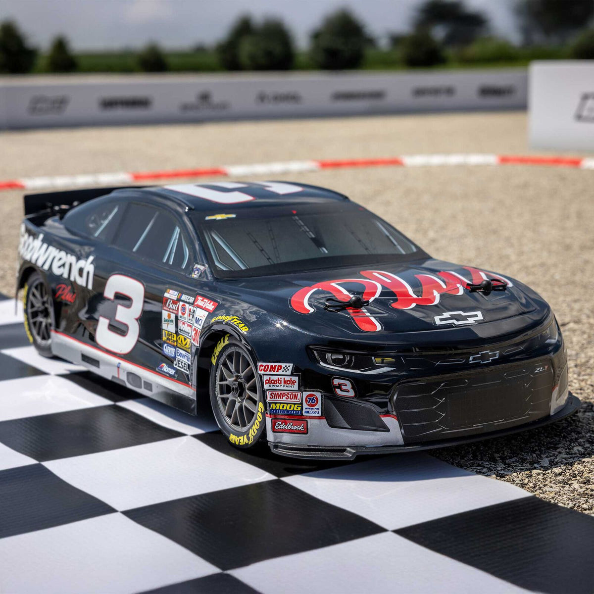 LOSF1122503 1/12 NASCAR RCR No. 3 GM Goodwrench (Battery & Charger Included)
