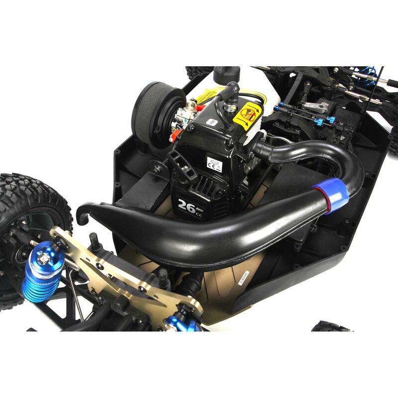 Tuned Exhaust Pipe 23-30cc Gas Engines: 5IVE-T - LOSR8020
