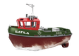 SATILA – 1/72 2.4G MINI R/C SCALE TUGBOAT - SATILA