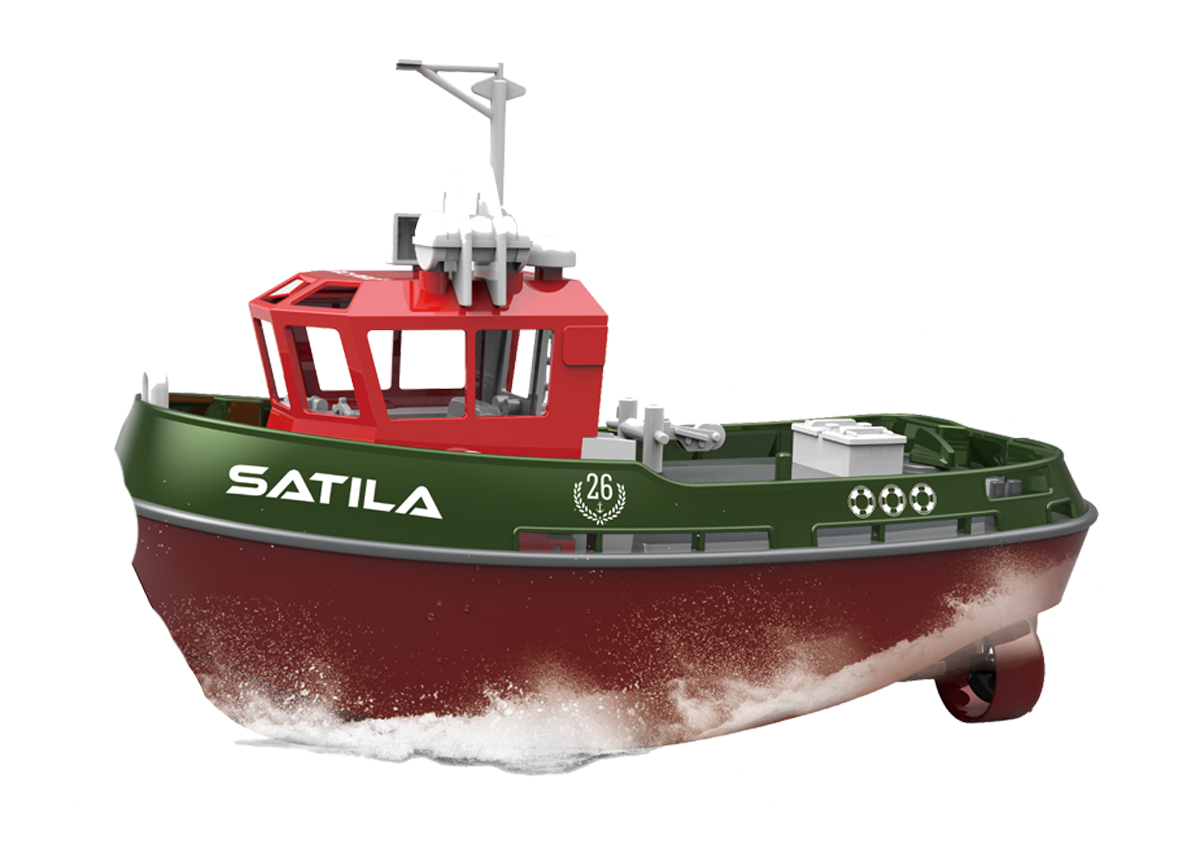 SATILA – 1/72 2.4G MINI R/C SCALE TUGBOAT - SATILA