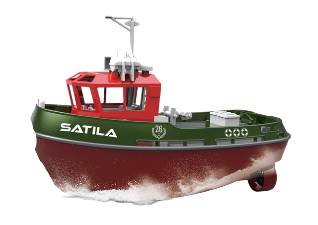 SATILA – 1/72 2.4G MINI R/C SCALE TUGBOAT - SATILA