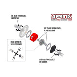 Metal Diff Casepar