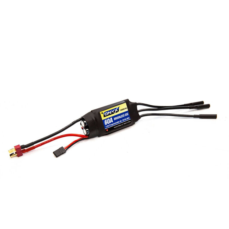 60A 2-6S Programmable Brushless Air ESC - ONXM2160