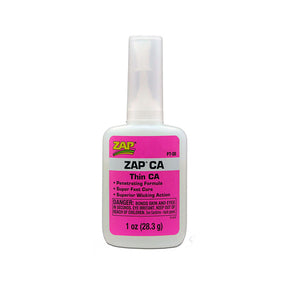 Zap Thin CA Glue, 1 oz - 087093004306