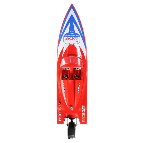 Lucas Oil 17" Power Boat Racer Self-Righting Deep-V RTR - PRB08044T2 - PRB08044T2