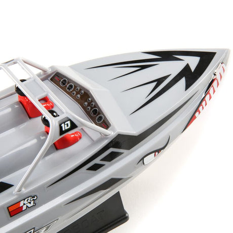 Sprintjet 9 Self-Righting Deep-V Jet Boat Brushed RTR Silver - PRB08045T2