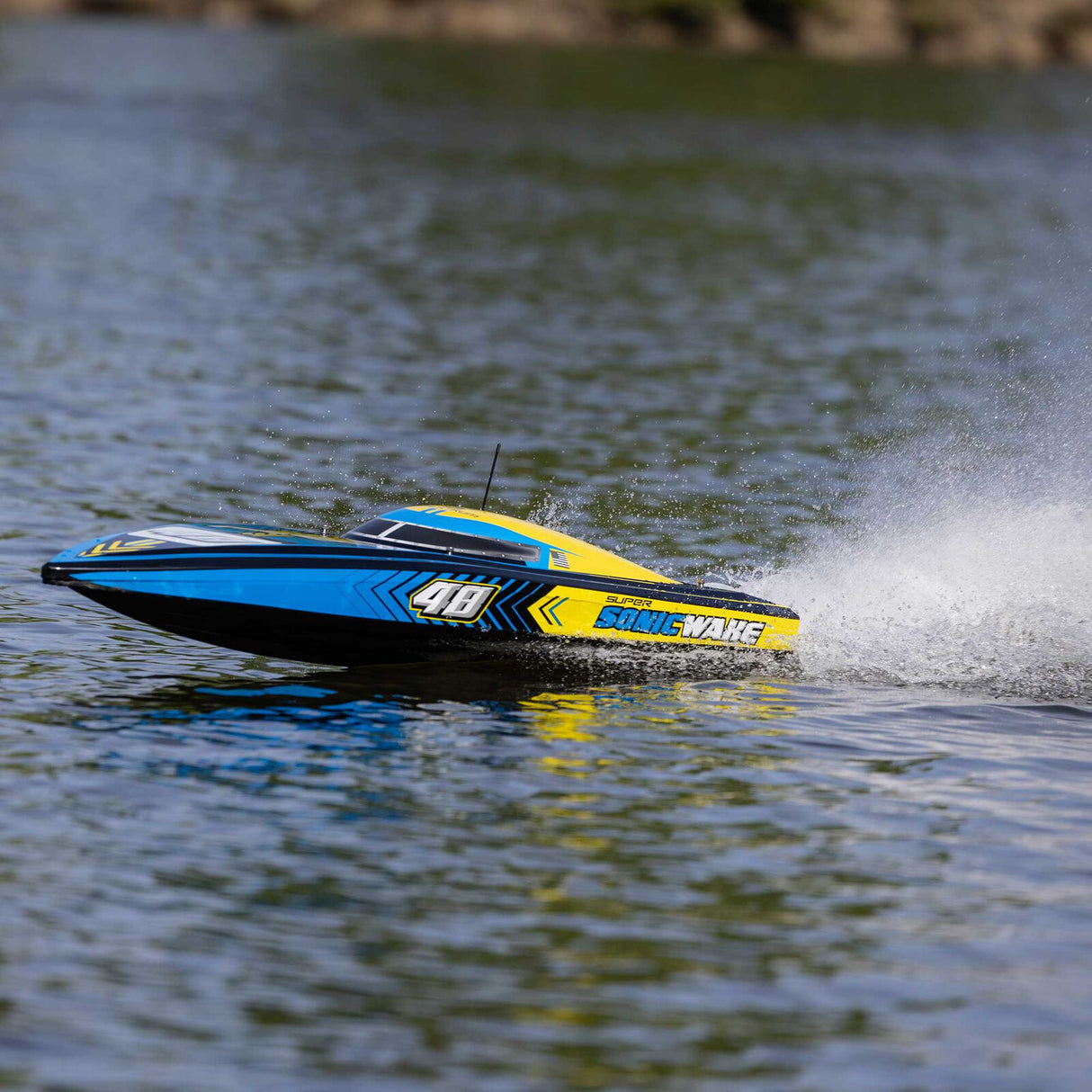 PRB08052 Super Sonicwake 48" 8S Self-Righting Brushless Deep-V RTR