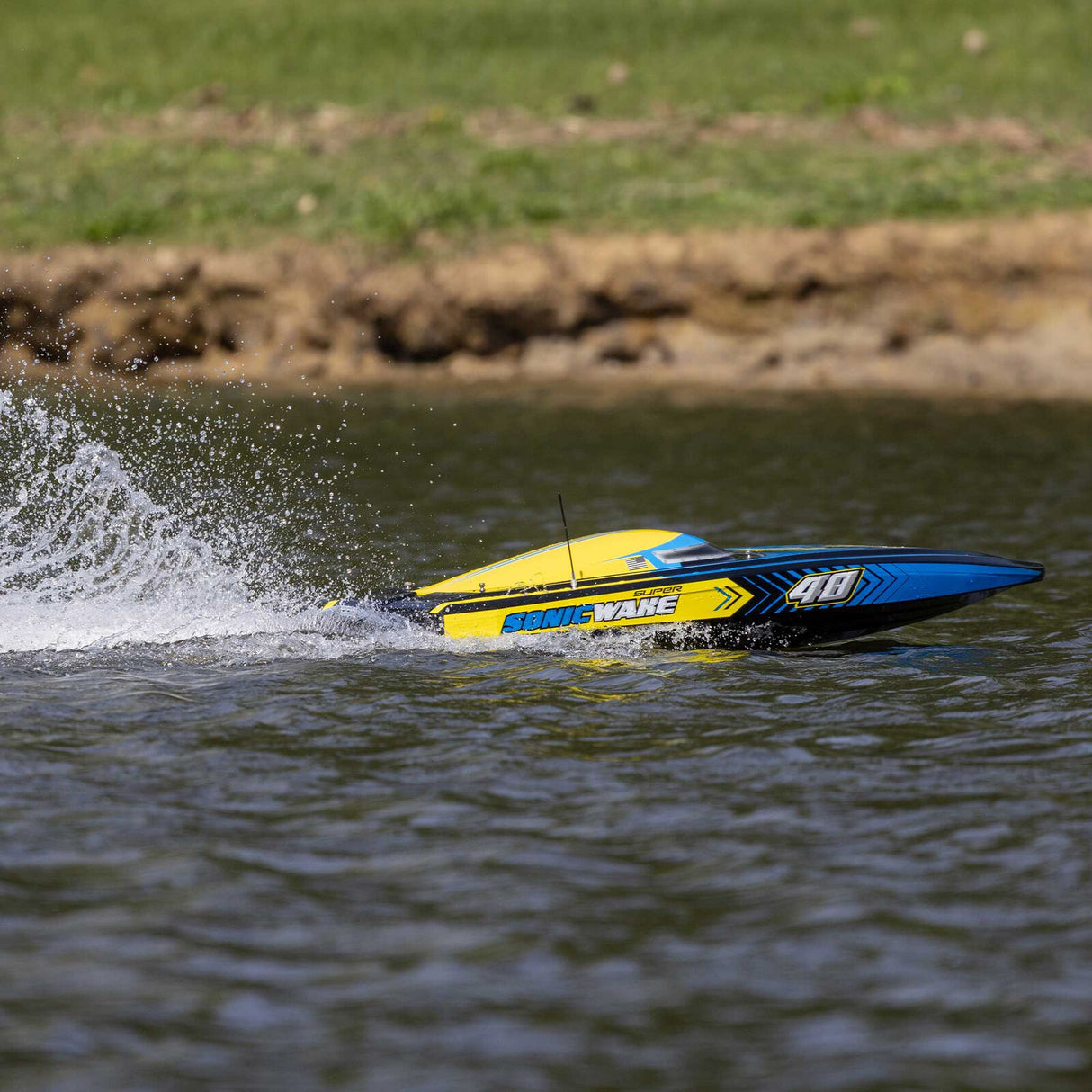 PRB08052 Super Sonicwake 48" 8S Self-Righting Brushless Deep-V RTR