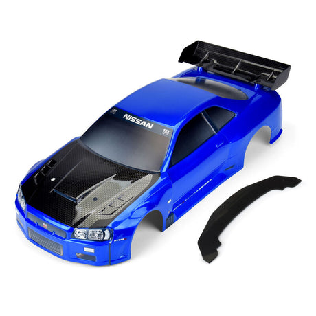 1/7 2002 Nissan Skyline GT-R R34 Painted Body Blue - PRM158413 - PRM158413