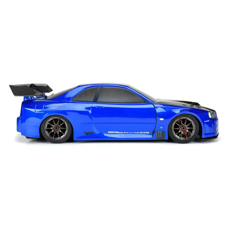 1/7 2002 Nissan Skyline GT-R R34 Painted Body Blue - PRM158413 - PRM158413