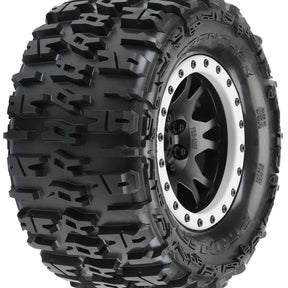 Trencher 4.3" X-MAXX MTD Impulse Front Rear Tire, Black/Gray
