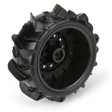 1/10 Dumont Front/Rear 2.2"/3.0" SC Mounted 12mm Black Raid (2) -PRO1018510