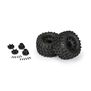 Hyrax 2.8" Mounted F/R Tires, Black 6x30: Stampede