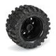 Hyrax 2.8" Mounted F/R Tires, Black 6x30: Stampede