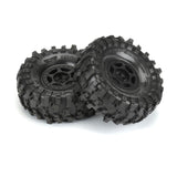 1/10 Mickey Thompson Baja Pro X G8 F/R 1.9" MTD 12mm Blk Holcomb (2) - PRO1021310