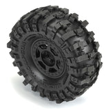 1/10 Mickey Thompson Baja Pro X G8 F/R 1.9" MTD 12mm Blk Holcomb (2) - PRO1021310