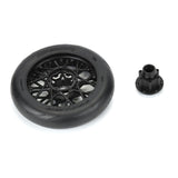 1/4 Supermoto S3 Motorcycle Front Tire MTD Black (1): PROMOTO-MX - PRO1022210