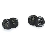 Pro-Line 1/12 Goodyear Eagle Wet Tire F/R MTD Gray Wheels (4)