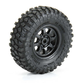 Pro-Line 1/30 BFG Krawler T/A KX Front/Rear Mounted Black Icon Nuevo (4) for Axial SCX30 - PRO1030610