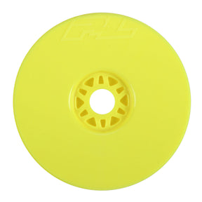 Pro-Line 1/8 Velocity Front/Rear 17mm Buggy Wheels (4) Yellow - PRO270202