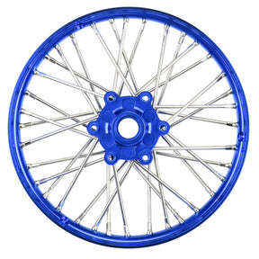 Pro-Line Racing 1/4 Pro-Spec Aluminum V2 Bead Front Wheel Blue/Blue (1): Promoto-MX - PRO283600T1