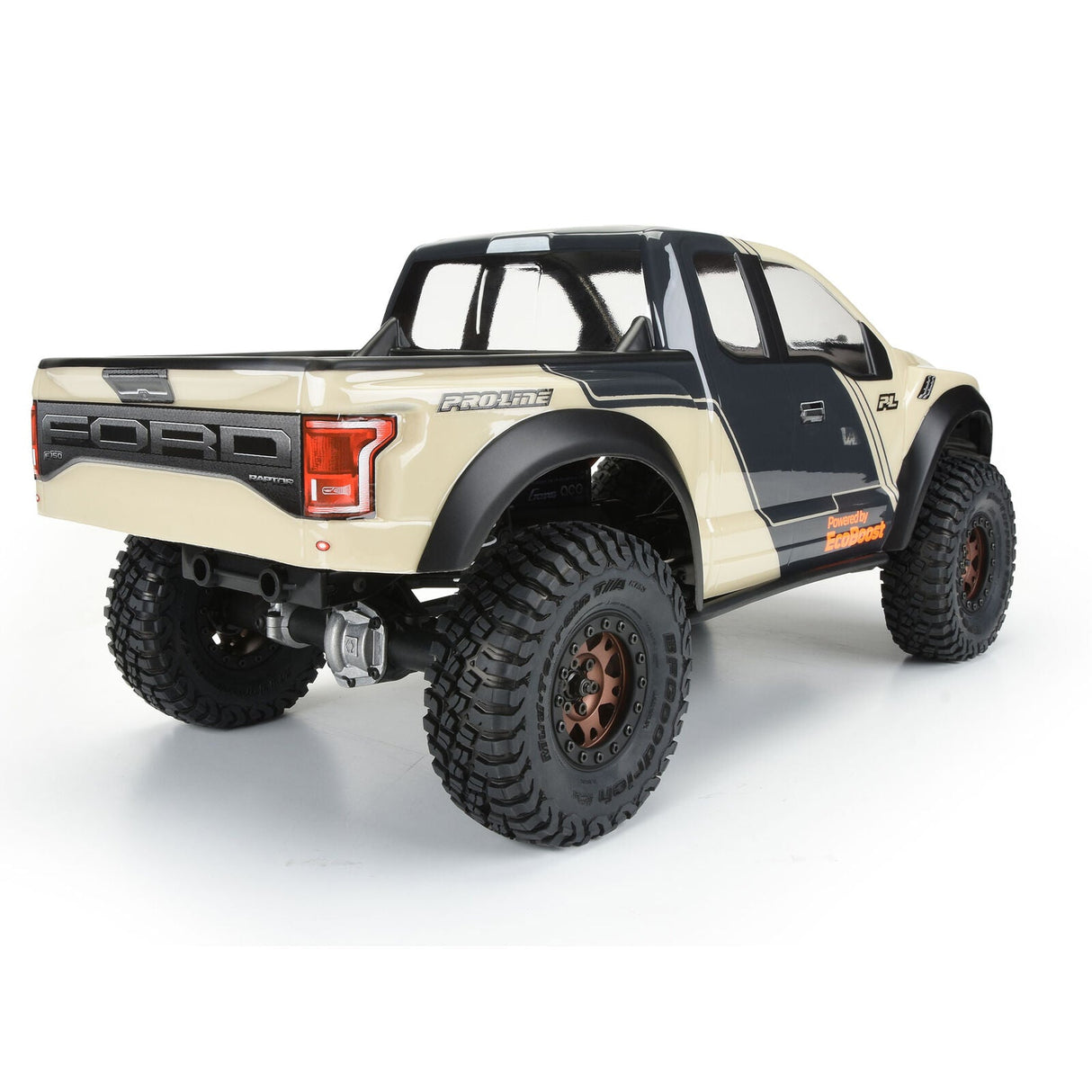 1/10 2017 Ford F-150 Raptor Clear Body 12.3" (313mm) WB Crwlrs - PRO351600