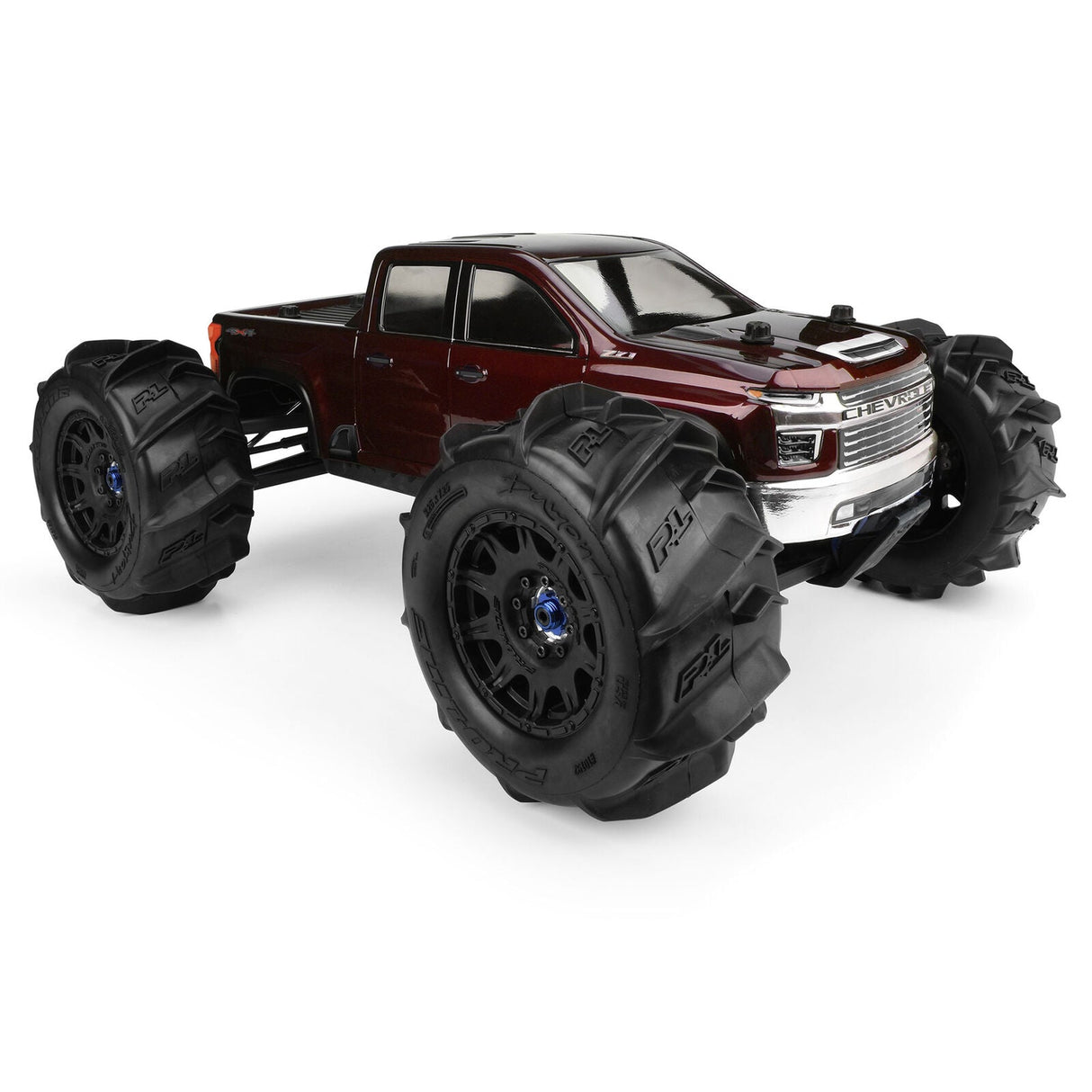1/8 2021 Chevy Silverado 2500 HD Clear Body: E-REVO 2.0 & MAXX - PRO358200