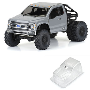 Pro-Line Racing 1/10 2017 Ford F-250 Super Duty Cab-Only Clear Body 12.3" WB Crawler - PRO361900