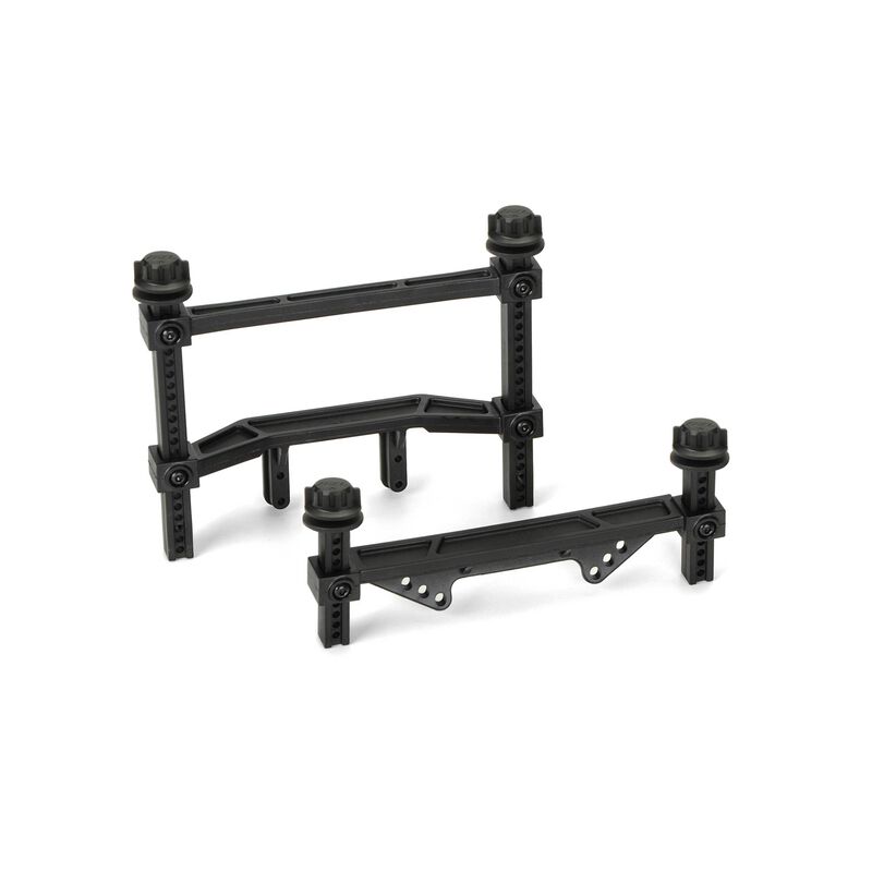 1/10 Extended Front/Rear Body Mounts: Slash 2wd & Stampede 2wd - PRO607000