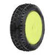 1/18 Wedge Front Carpet Mini-B Tires Mounted 8mm Wheels (2)