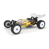 Pro-Line 1/18 Wedge Front Carpet Mini-B Tires Mounted 8mm White Wheels (2) - PRO829813