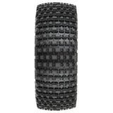 1/8 Gladiator M2 Fr/Rr Buggy Tires Mounted 17mm Black Mach 10 (2) - PRO907421