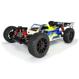 1/8 Gladiator M2 Fr/Rr Buggy Tires Mounted 17mm Black Mach 10 (2) - PRO907421