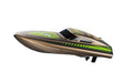 PIRANHA 10" R/C Brushed Boat RTR 2 - Brown RCP4100（Brown） - RCP4100