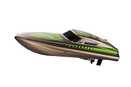 PIRANHA 10" R/C Brushed Boat RTR 2 - Brown RCP4100（Brown） - RCP4100
