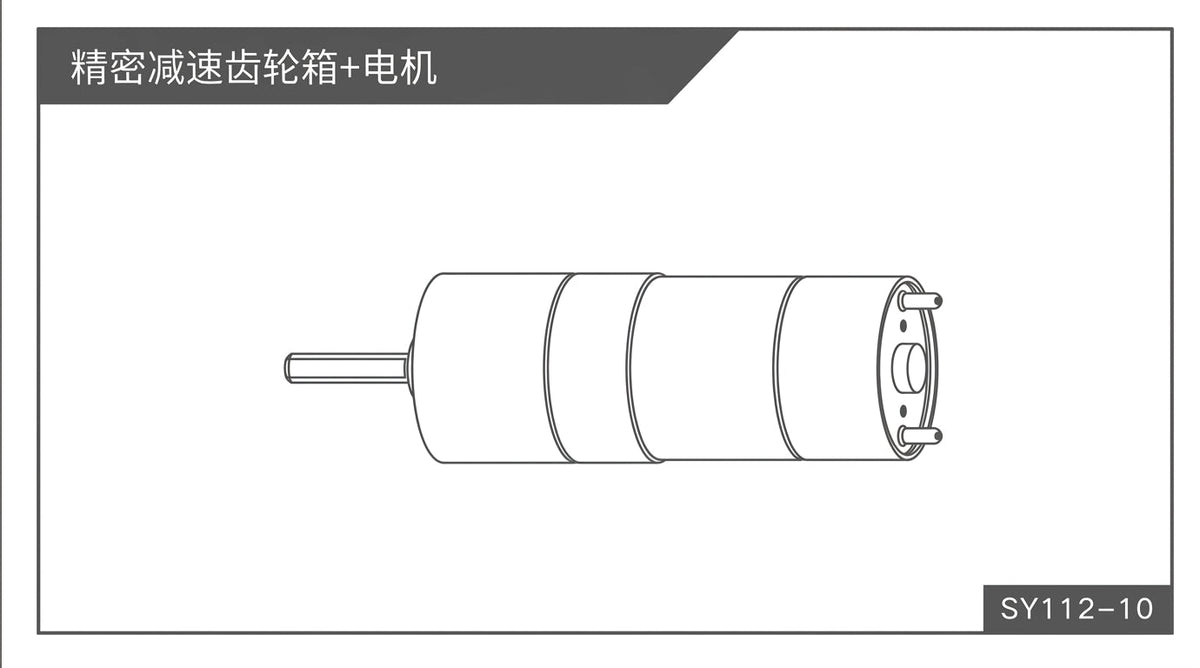E010 Rotary motor E010-015 - E010-015