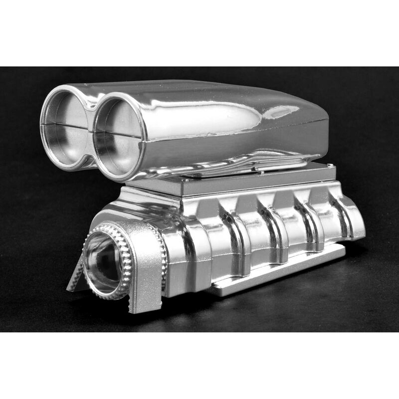 Chrome Shotgun Style Mock Intake & Blower - RPM73543